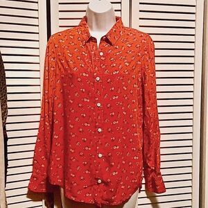 Levi’s Long Sleeve Button Down Blouse